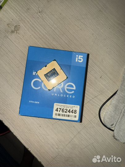 Процессор intel core i5 11600k
