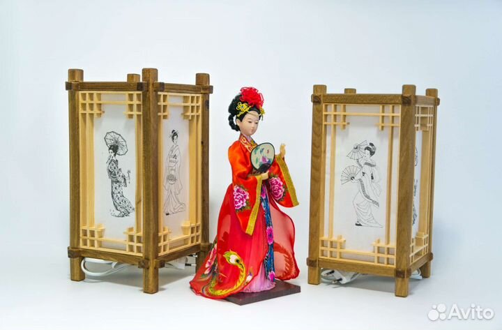 Светильник в стиле Кумико