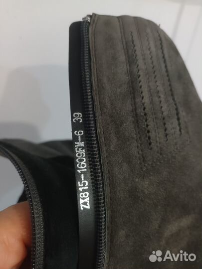 Сапоги женские 39 balidoner натур.замша