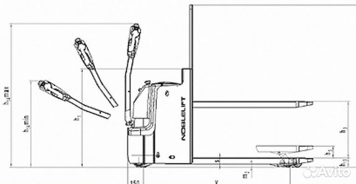 Тележка самоходная PT 20I-1