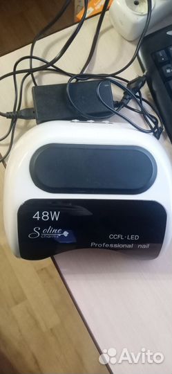 Гибридная лампа для сушки ногтей LED+ccfl