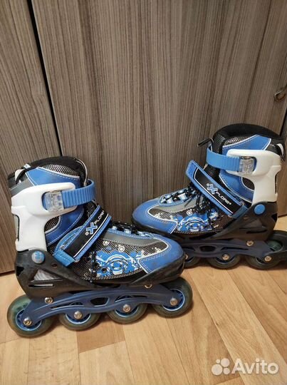 Роликовые коньки детские раздвижные