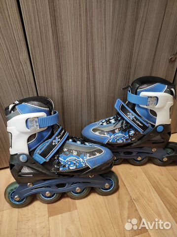 Роликовые коньки детские раздвижные