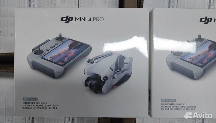 Квадрокоптер DJI Mini 4 Pro Fly more Combo RC-2