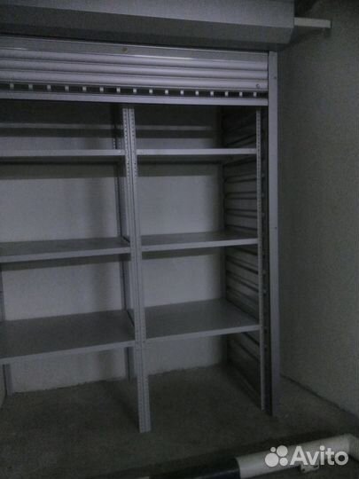 Шкафы роллетные в подземном паркинге