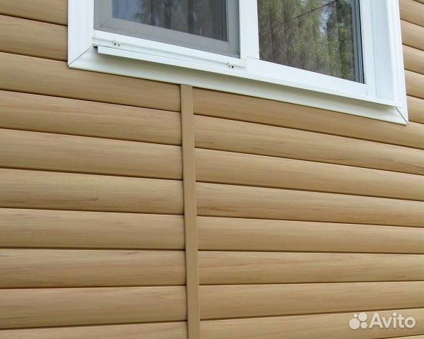 Сайдинг бревно дерево