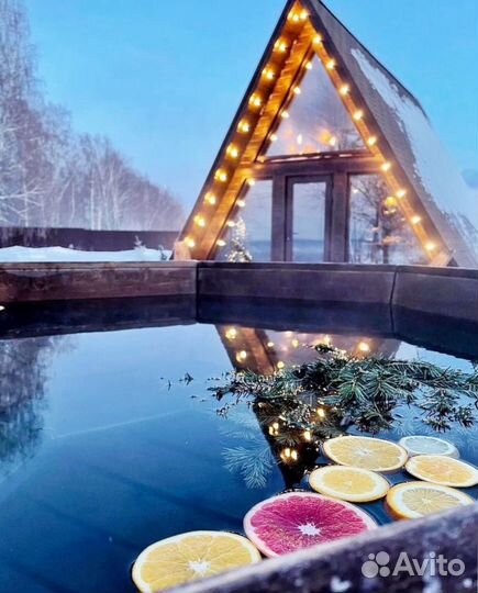 Банный чан/Купель.Уличная баня