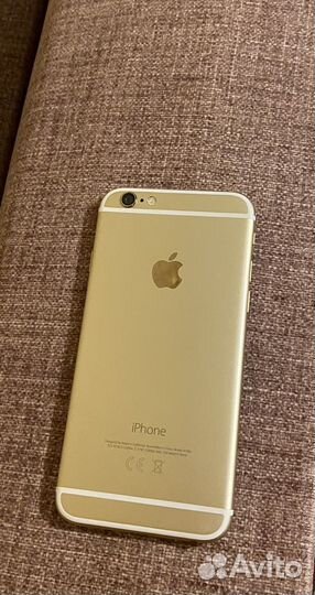 iPhone 6. В золотистом цвете