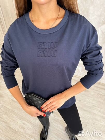 Лонгслив Miu Miu
