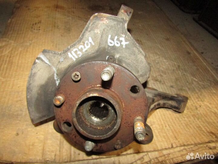 Кулак поворотный передний правый Aveo (T250) 2005