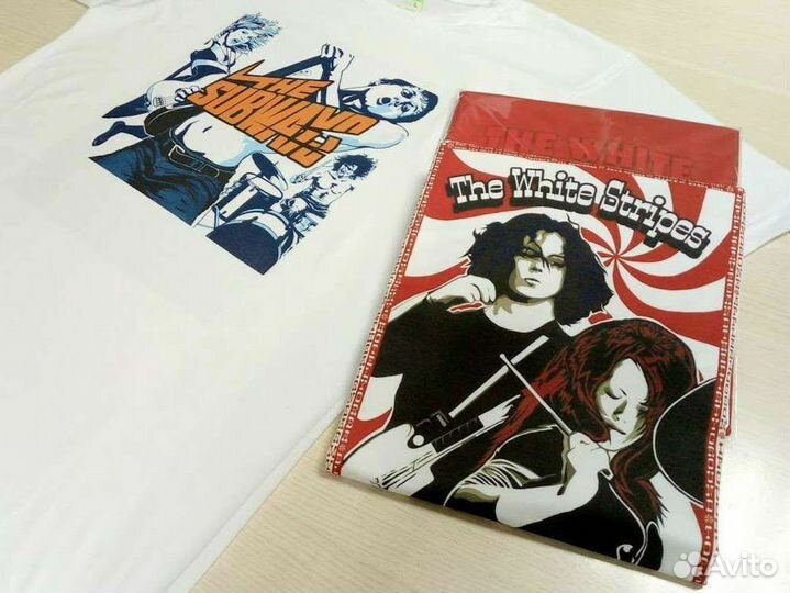 Печать на футболках DTG