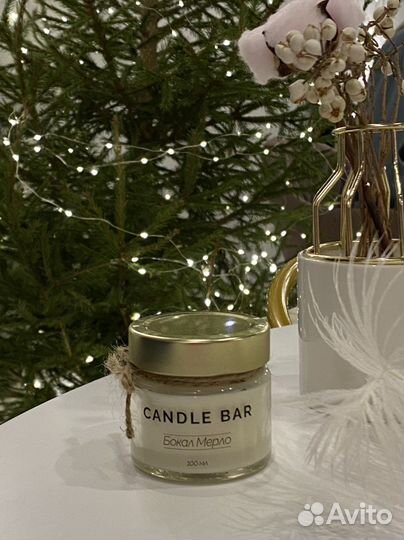 Свеча из натурального воска