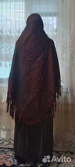 Старинный платок Хара,в хорошем состоянии