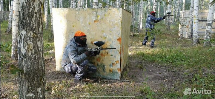 Пейнтбол, отдых, развлечения, корпоративы, день ро