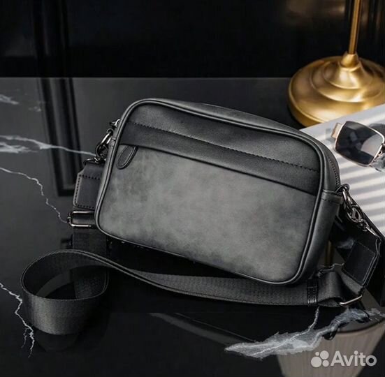 Сумка мужская кожаная