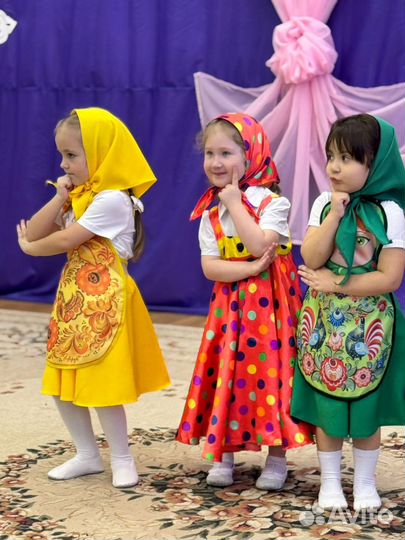 Костюм матрешки / куклы 98 104