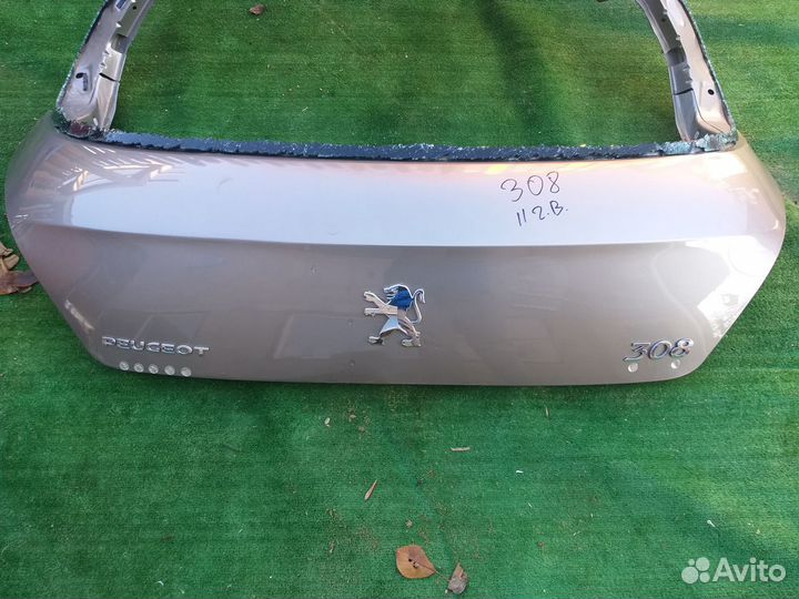 Крышка багажника Peugeot 308 пежо 308