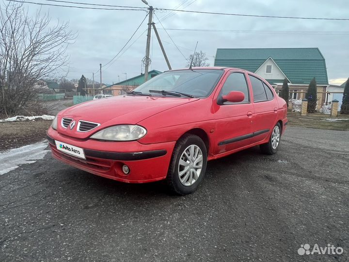 Renault Megane 1.6 МТ, 2003, 409 531 км