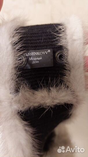 Норковая повязка на голову