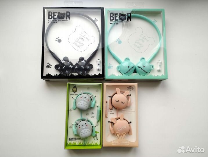 Наушники детские новые