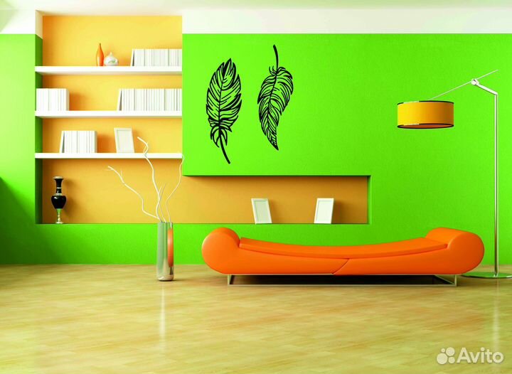 Декор для дома, перья