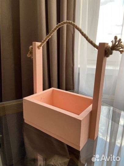 Корзина деревянная