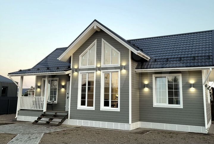 Дом 105 м² на участке 7 сот.