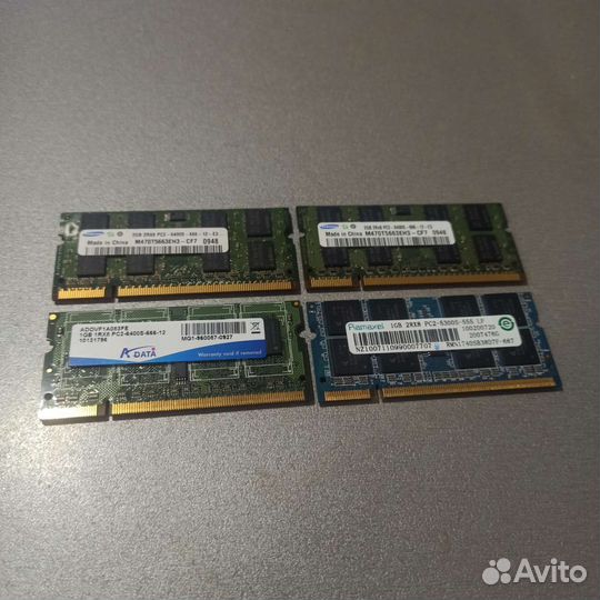 Оперативная память SO dimm DDR2