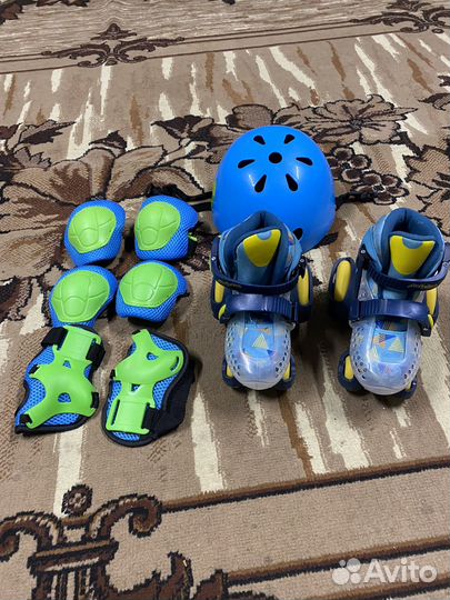 Детские ролики и защита