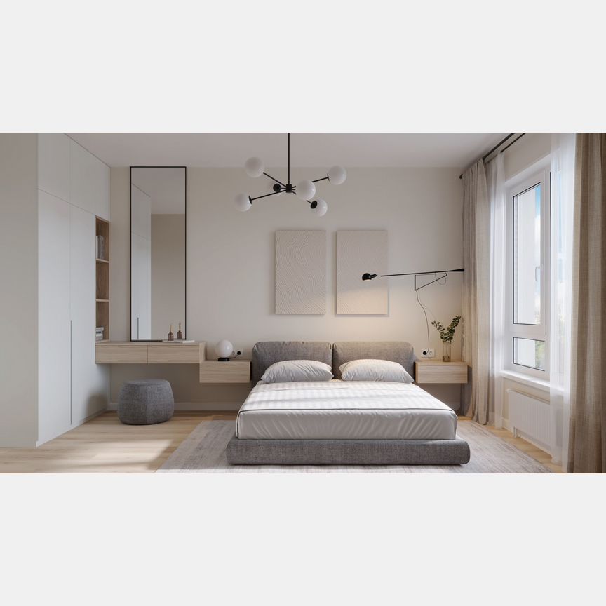 2-к. квартира, 53,8 м², 12/15 эт.