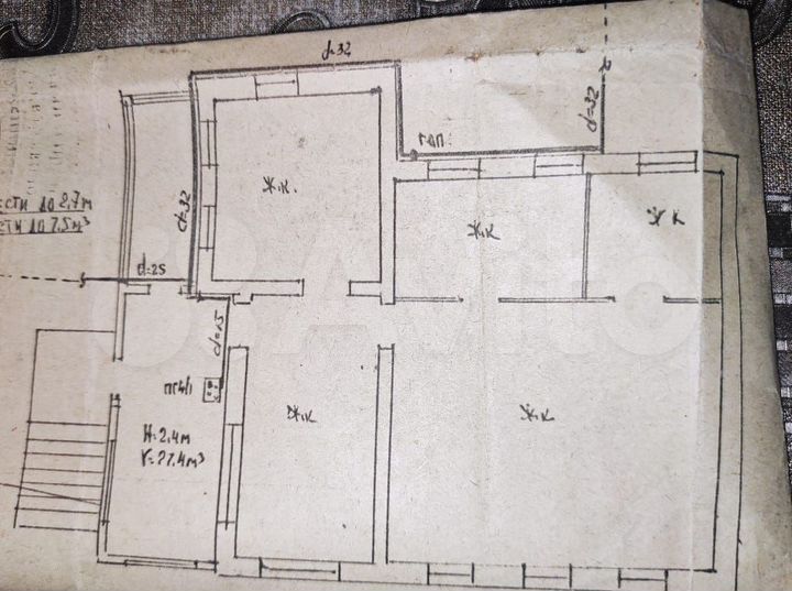 Дом 125,9 м² на участке 10 сот.