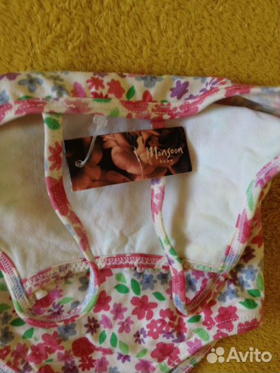 Купальник новый Moonsoon, 6-12 мес