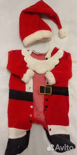 Костюм деда мороза детский