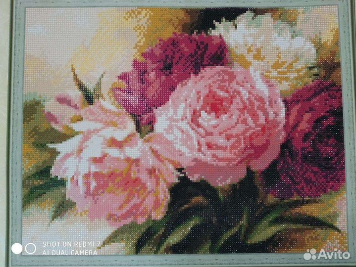 Алмазная мозаика.Готовая картина