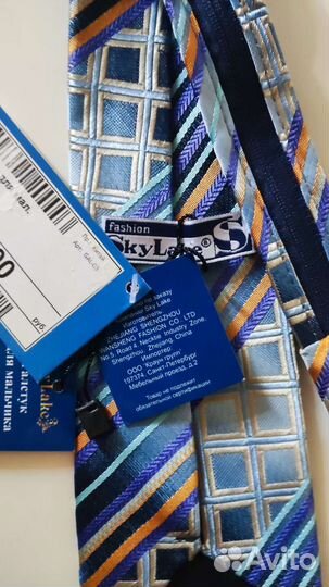 Новый галстук на молнии для мальчика