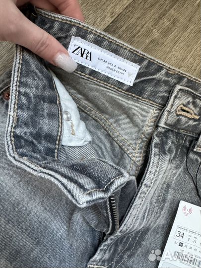Джинсы zara 34