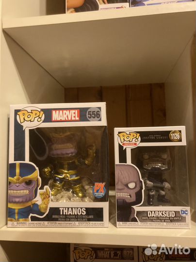 Funko thanos + darkseid