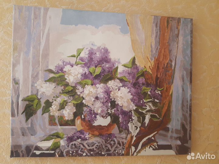 Картины по номерам раскрашенные