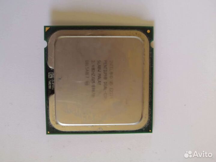 Материнская плата с процессором