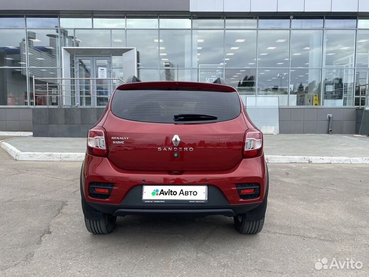 Renault Sandero Stepway 1.6 CVT, 2018, 41 634 км