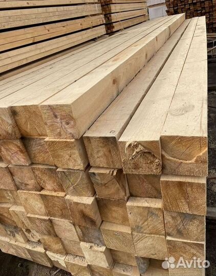 Брус обрезной 150х200х6000мм 1 сорт ГОСТ