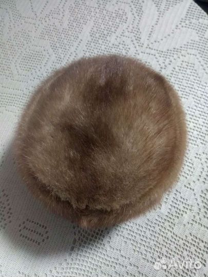 Шапка норковая женская