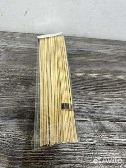 Бамбуковые шпажки шампуры палочки для букетов 30см