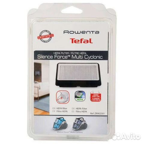 Hepa фильтр для пылесоса Tefal ZR902501