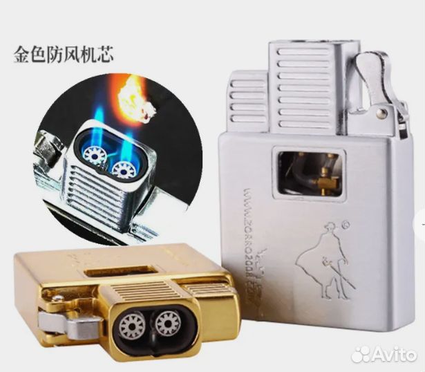 Зажигалка инсерт zorro газовая, бутановая