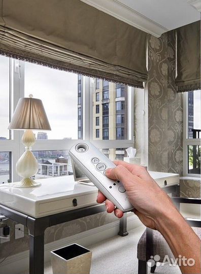 Римские шторы моторизированные