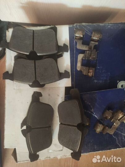 Колодки (комплект) перед+зад Opel Astra H