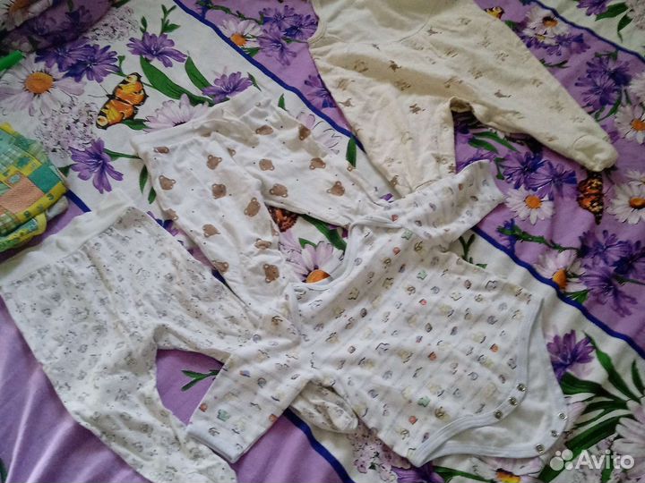 Детские вещи от 0до 7 месяцев