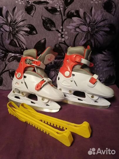 Коньки и ролики детские раздвижные 2 в 1