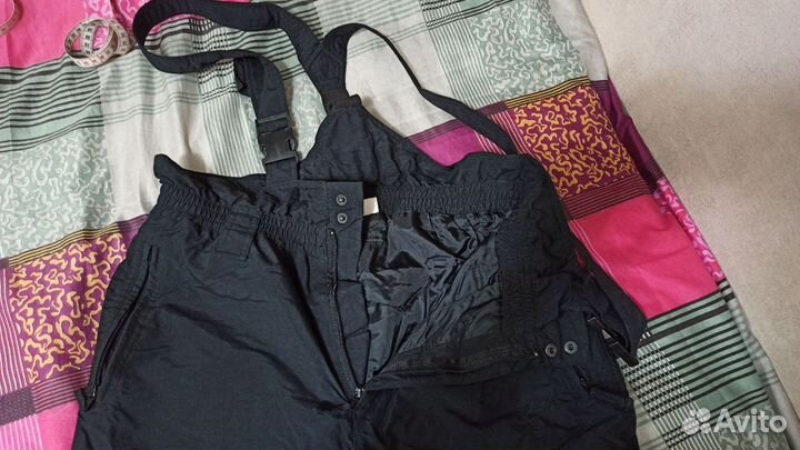 Зимние штаны с подтяжками